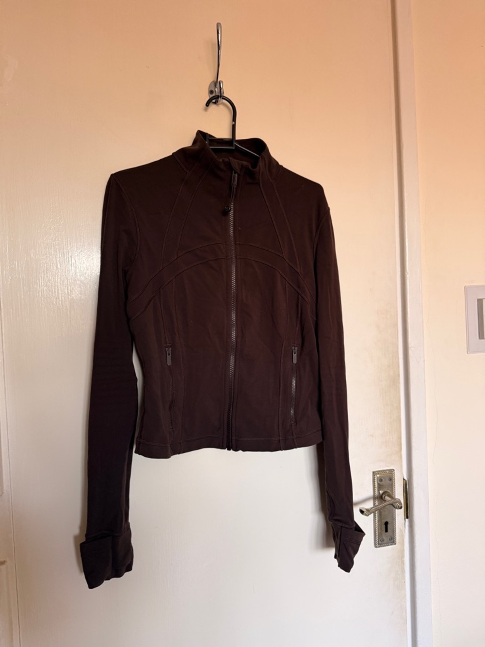 lululemon athletica espresso define crop jacket